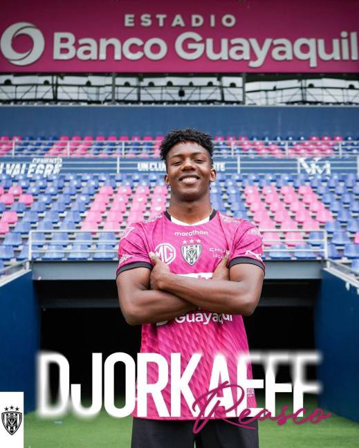 Djorkaeff Reasco, nuevo delantero de IDV.