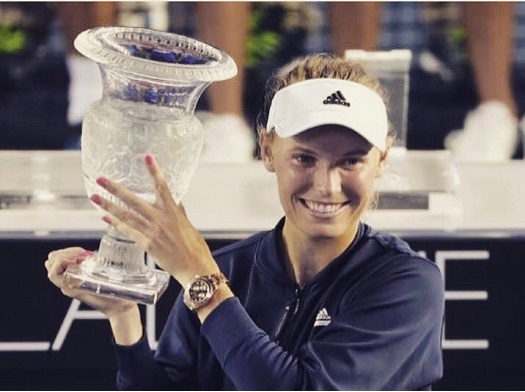 Wozniacki gana segundo torneo de la temporada