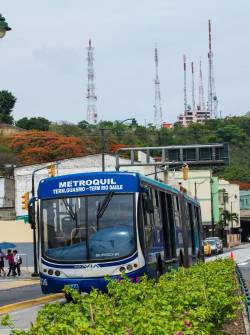 Unas 200 000 personas usan este sistema de transporte diariamente.