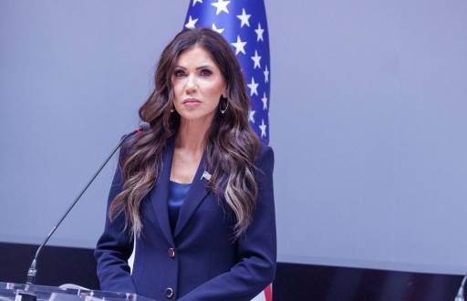 La secretaria de Seguridad Nacional de Estados Unidos, Kristi Noem.
