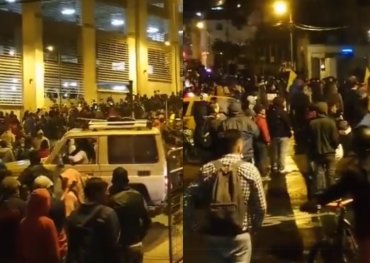 Celi denuncia ataque a sede de Contraloría en Quito