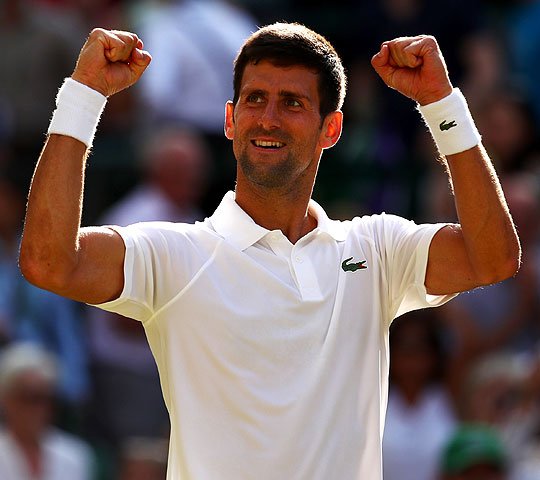 Djokovic es cuartofinalista en Wimbledon por novena ocasión