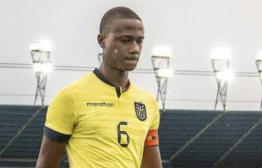 Fricio Caicedo, defensor ecuatoriano.