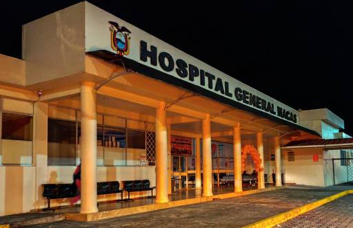 Fotografía del Hospital General de Macas.