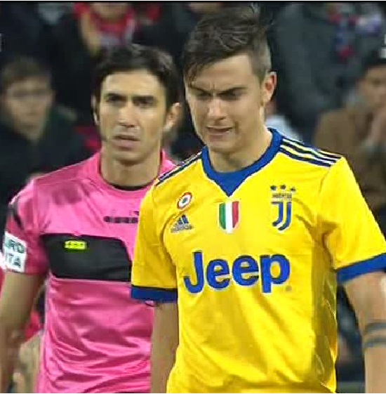 Dybala se lesiona y sería baja por un mes en la Juventus