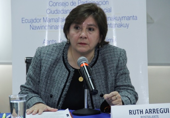 Arregui, superintendenta de Bancos