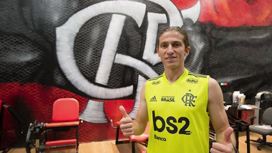 Gemidos interrumpen presentación de Filipe Luis en Flamengo
