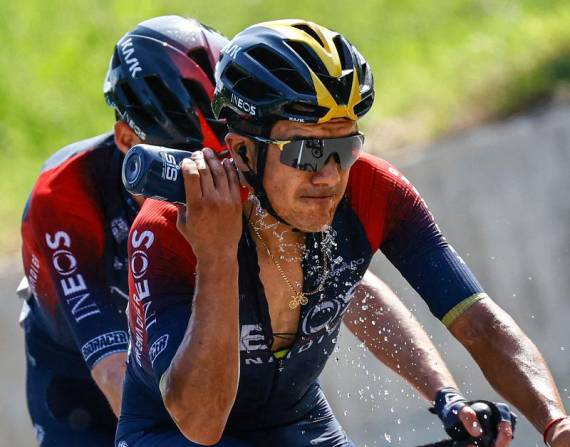 Carapaz es 26 en la Vuelta España y Meintjes se llevó la etapa 9