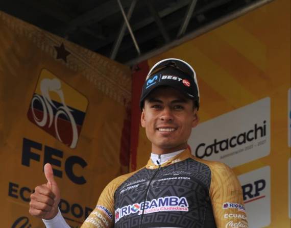 El ecuatoriano Santiago Montenegro consiguió la victoria en la quinta etapa de la Vuelta al Ecuador.