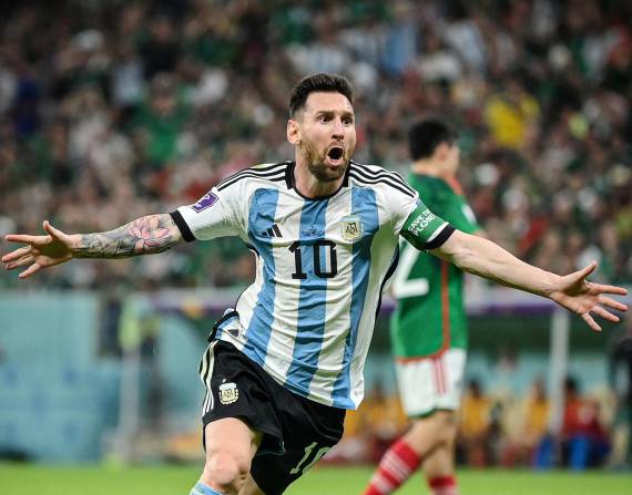 Lionel Messi, figura de Argentina, puso el 1-0.