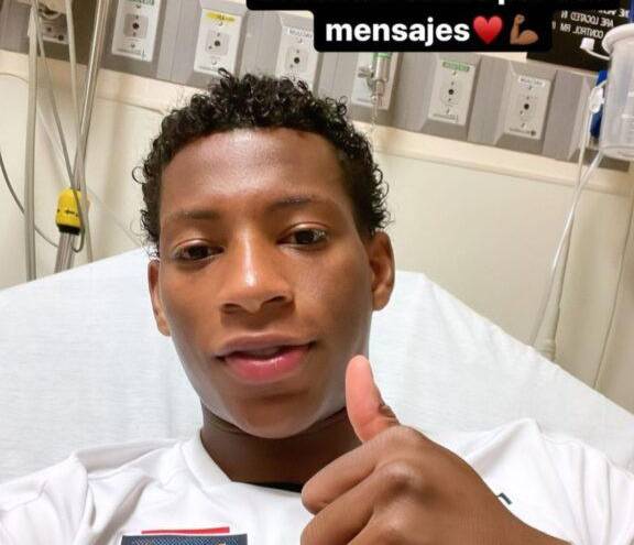 Gonzalo Plata dos meses de baja por esguince de tobillo