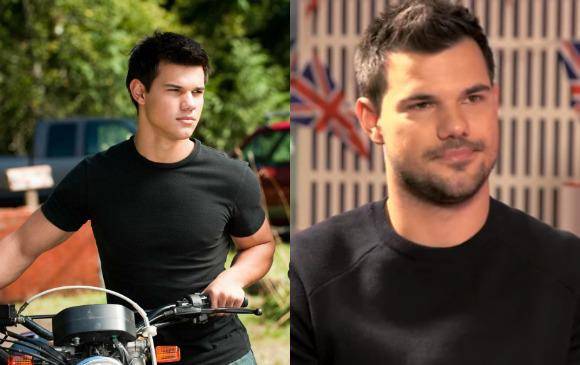Imagen de archivo de Taylor Lautner. Antes y después.