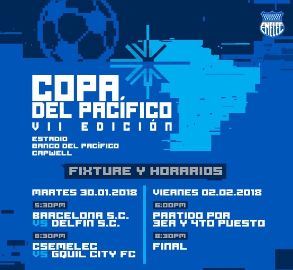 La FEF designó a los árbitros para la Copa del Pacífico 2018