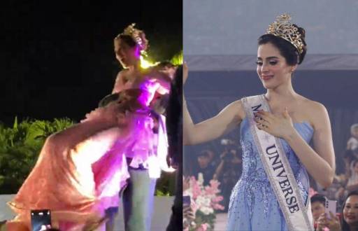 Fátima Bosch siendo baja