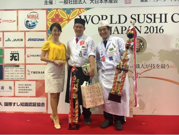 Un brasileño gana los “Juegos Olímpicos del sushi” en Japón