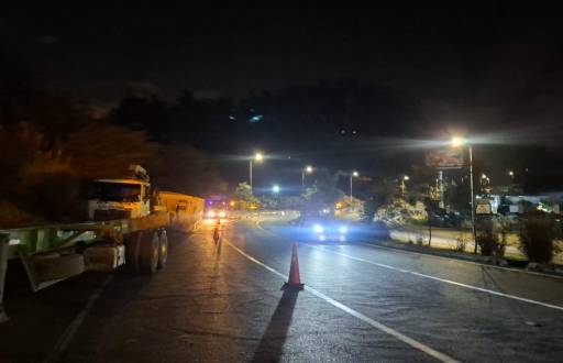 La zona donde ocurrió el siniestro, la noche del 17 de diciembre, en la avenida Simón Bolívar.