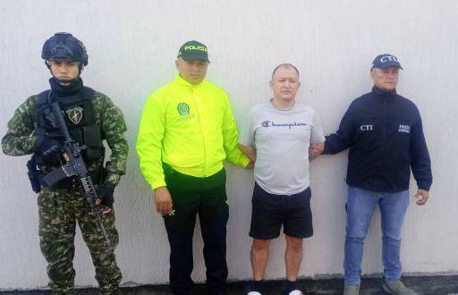 Imagen del sospechoso capturado.