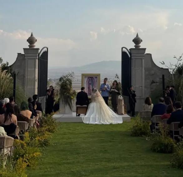 Boda de Alejandra Capetillo y Nader Shoueiry en Hidalgo.