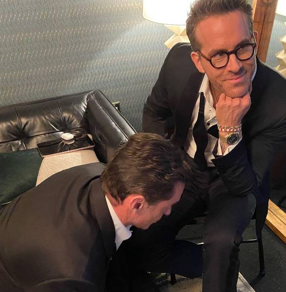 Hugh Jackman y Ryan Reynolds en gira de medios por la película Deadpool &amp; Wolverine