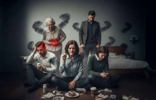 Personas que no dicen lo que sienten.