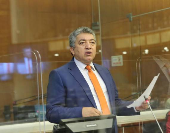 Asambleísta Eckenner Recalde negó acusaciones en su contra por presunto cobro de diezmos