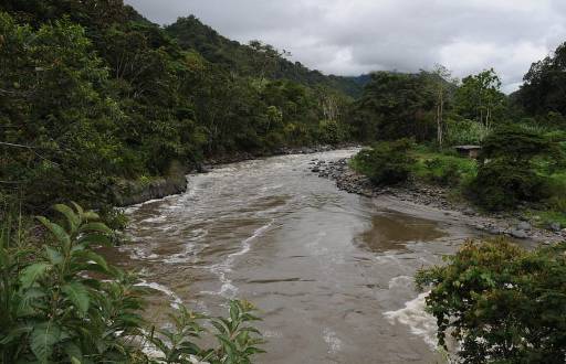 Imagen referencial del río Guayllabamba.