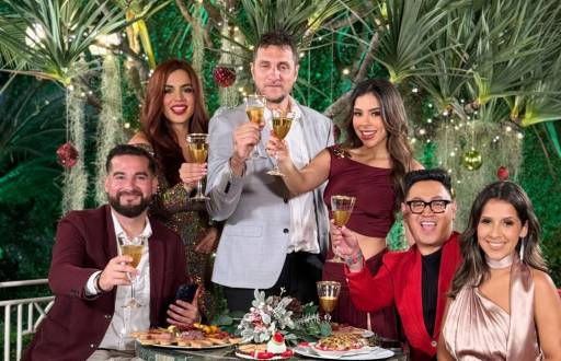 Anchors de Ecuavisa en Casa García.