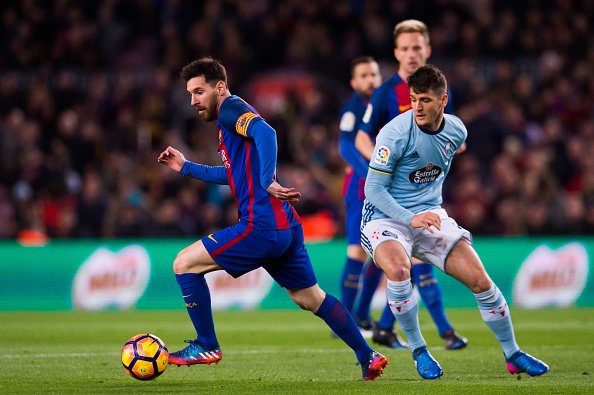 Messi mantiene al Barcelona como líder en España