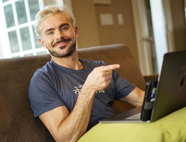 Así se vería Zac Efron como la Antorcha Humana