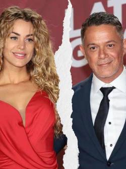 Candela Márquez y Alejandro Sanz antes de su ruptura.