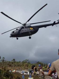 La lluvia y el espesor de la selva complican el rescate de las víctimas mortales del accidente de helicóptero en Pastaza