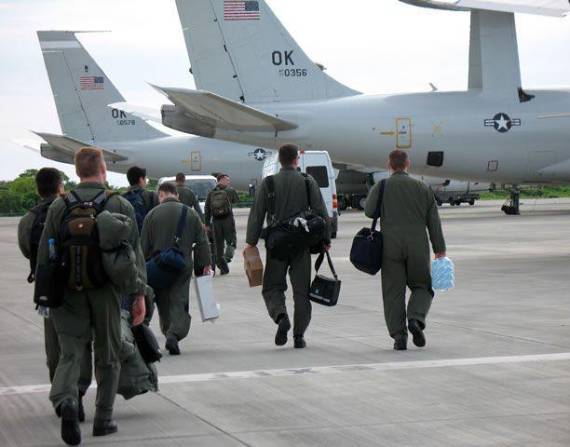 Militares estadounidenses.