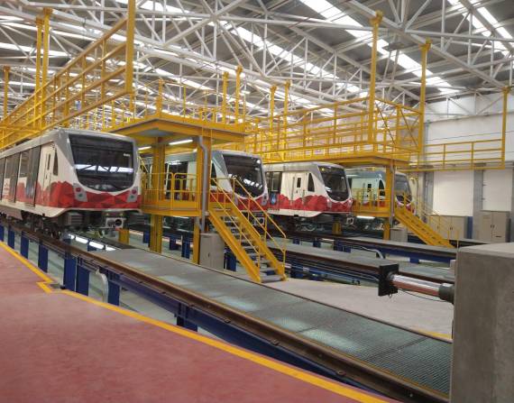 El Metro de Quito todavía tiene problemas para su operación.