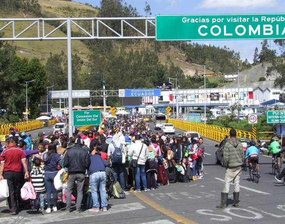 COE Nacional autorizó reapertura de 7 pasos fronterizos que conectan Ecuador con Colombia y Perú