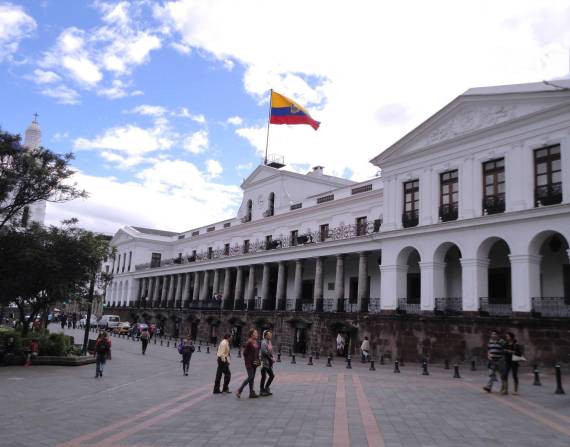 Palacio de Carondelet en Quito