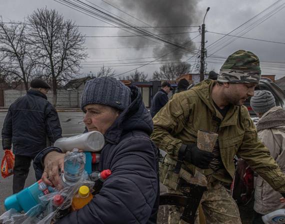 Las evaluaciones de las principales organizaciones humanitarias indican que 12,6 millones de personas en Ucrania han sido directamente afectadas por la invasión