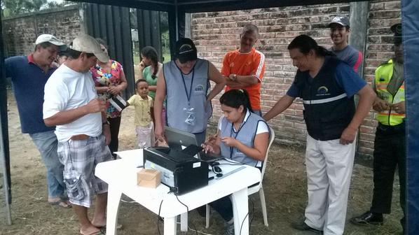Censo Electoral en Manga del Cura inició hoy