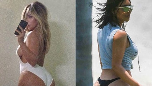 Más fotos muestran cómo cambia el cuerpo de Kim Kardashian con y sin Photoshop