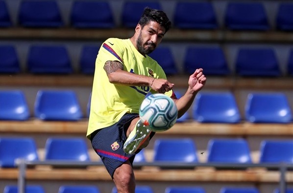 Luis Suárez recibió el alta médica