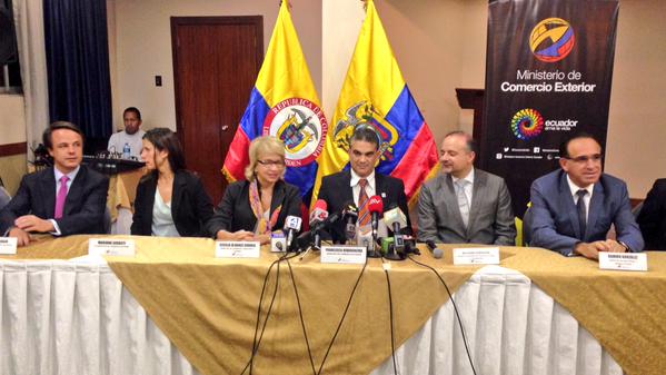 Ecuador y Colombia no llegan a un acuerdo para enfrentar dificultad comercial
