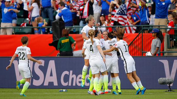 Estados Unidos avanza en Mundial femenino