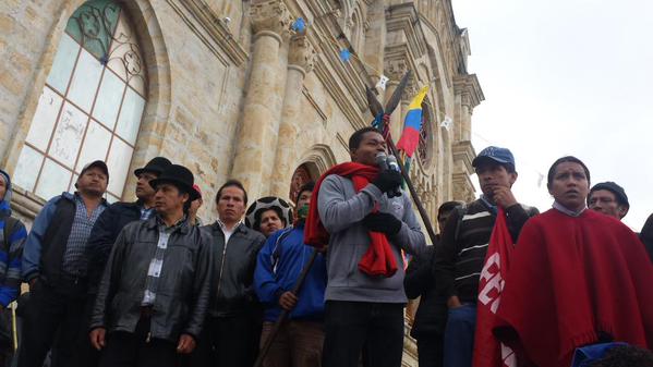 Conaie denuncia espionaje de la Senain en cuarto día de movilizaciones