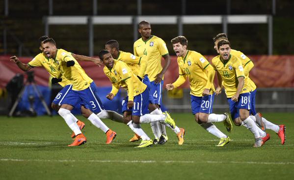 Brasil Sub 20 ensaya penales para la final