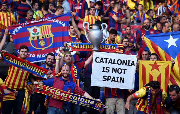 Barcelona podría ser sancionado por actos independentistas
