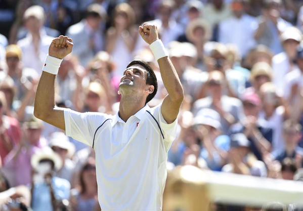 Djokovic llega a su cuarta final en Wimbledon
