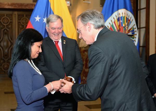 Venezuela asumió presidencia del Consejo Permanente de la OEA