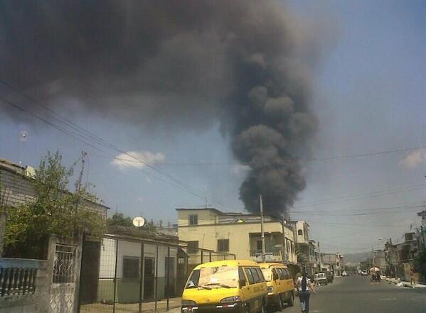 Incendio en la PJ-Guayas fue controlado