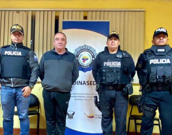 Luis Cordero fue recapturado por la Policía Nacional.