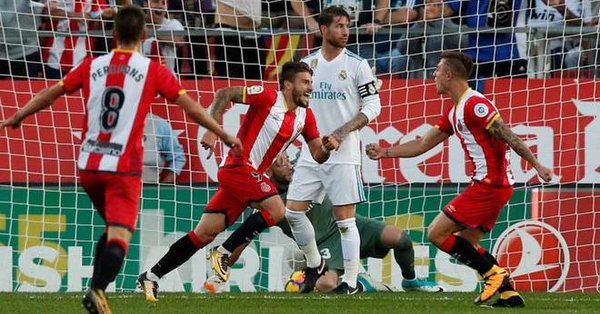Real Madrid cae ante recién ascendido Girona