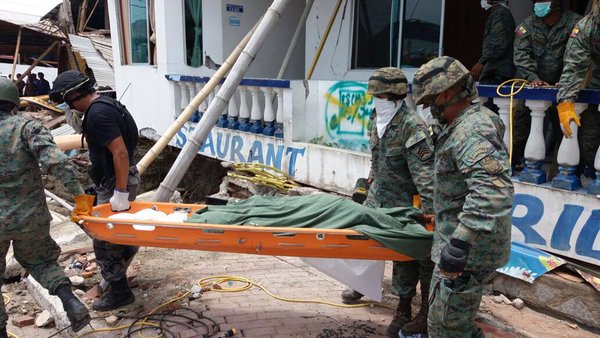 La Fiscalía contabiliza 376 fallecidos en Manabí tras terremoto
